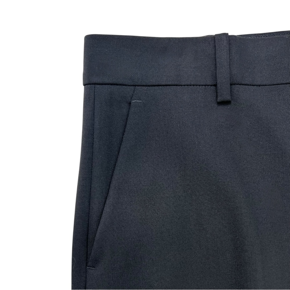 NWT Theory Treeca Pant Black Traceable Wool Cropped Tailored Fit Trousers Pants - Picture 7 of 11